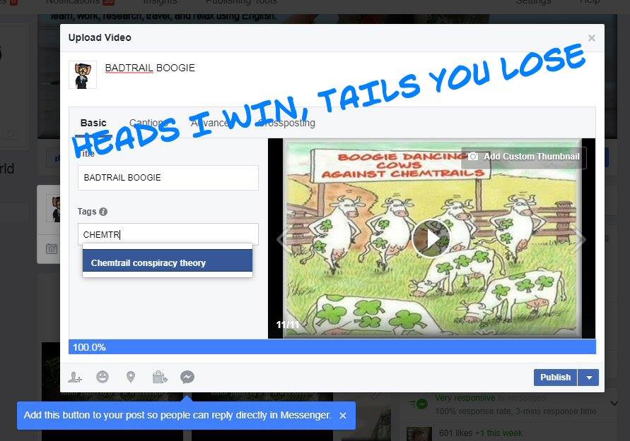 Facebook “heads I Win Tails You Lose” Invention School