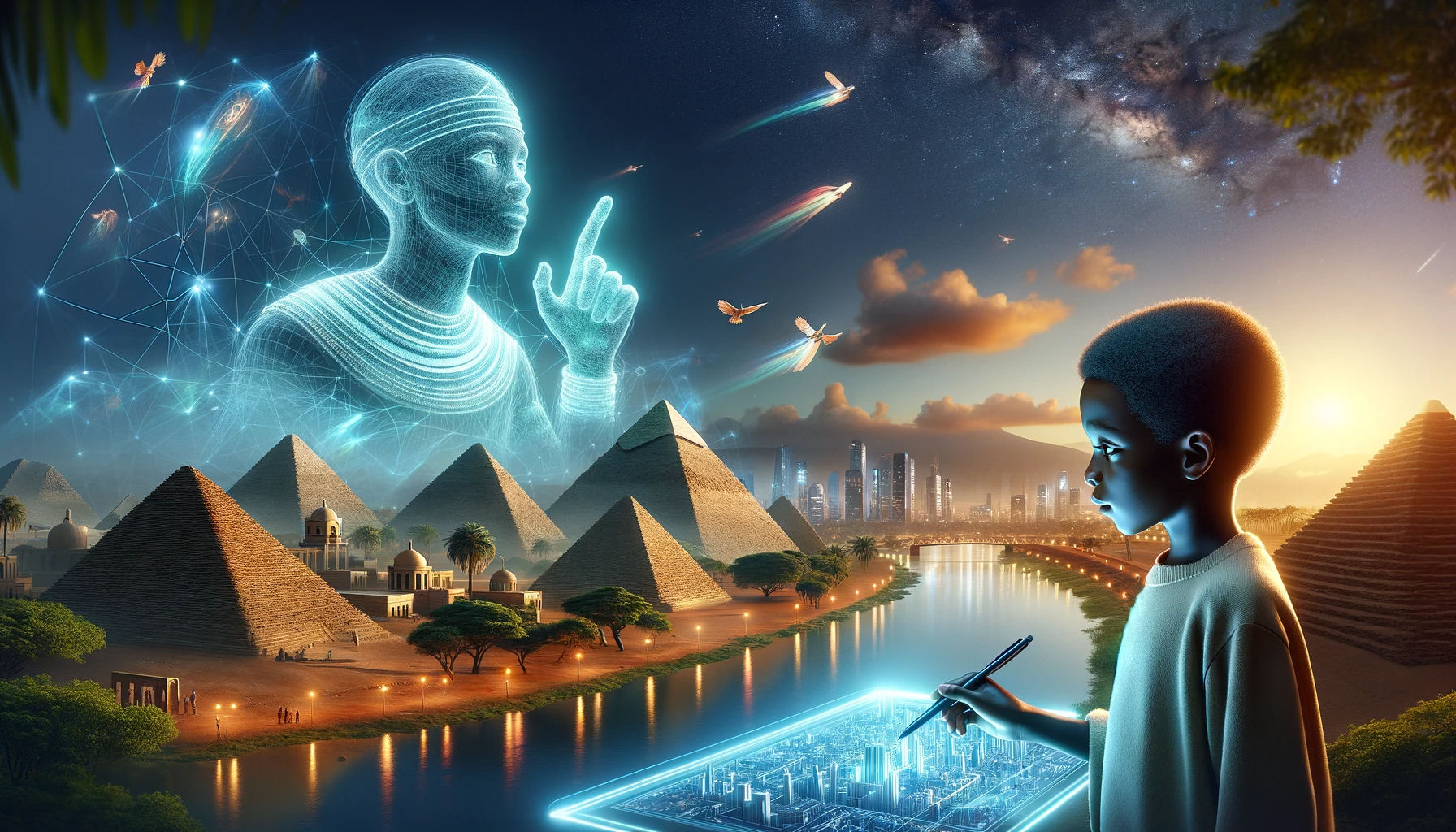 Echoes of Imhotep: The Ancient African Architect - Invention School