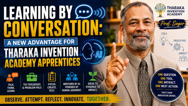 Conversational AI for Apprenticeship Learning at Tharaka Invention Academy